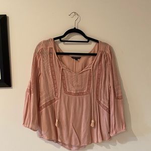 Flowy American Eagle Top
